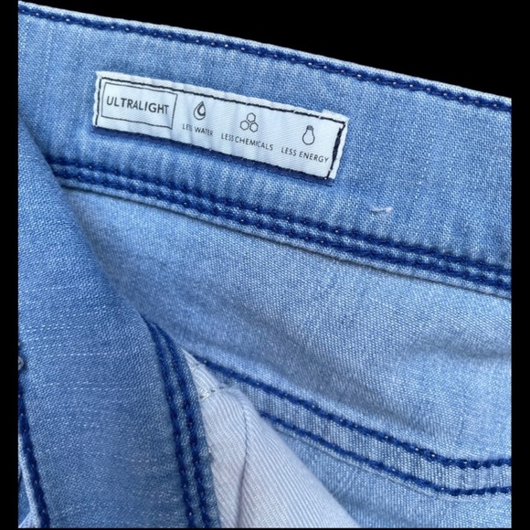 Brax Feel Good Designer Ultra Light Y2K Style Cadiz Denim Jeans Waist Size 36 - Picture 7 of 7